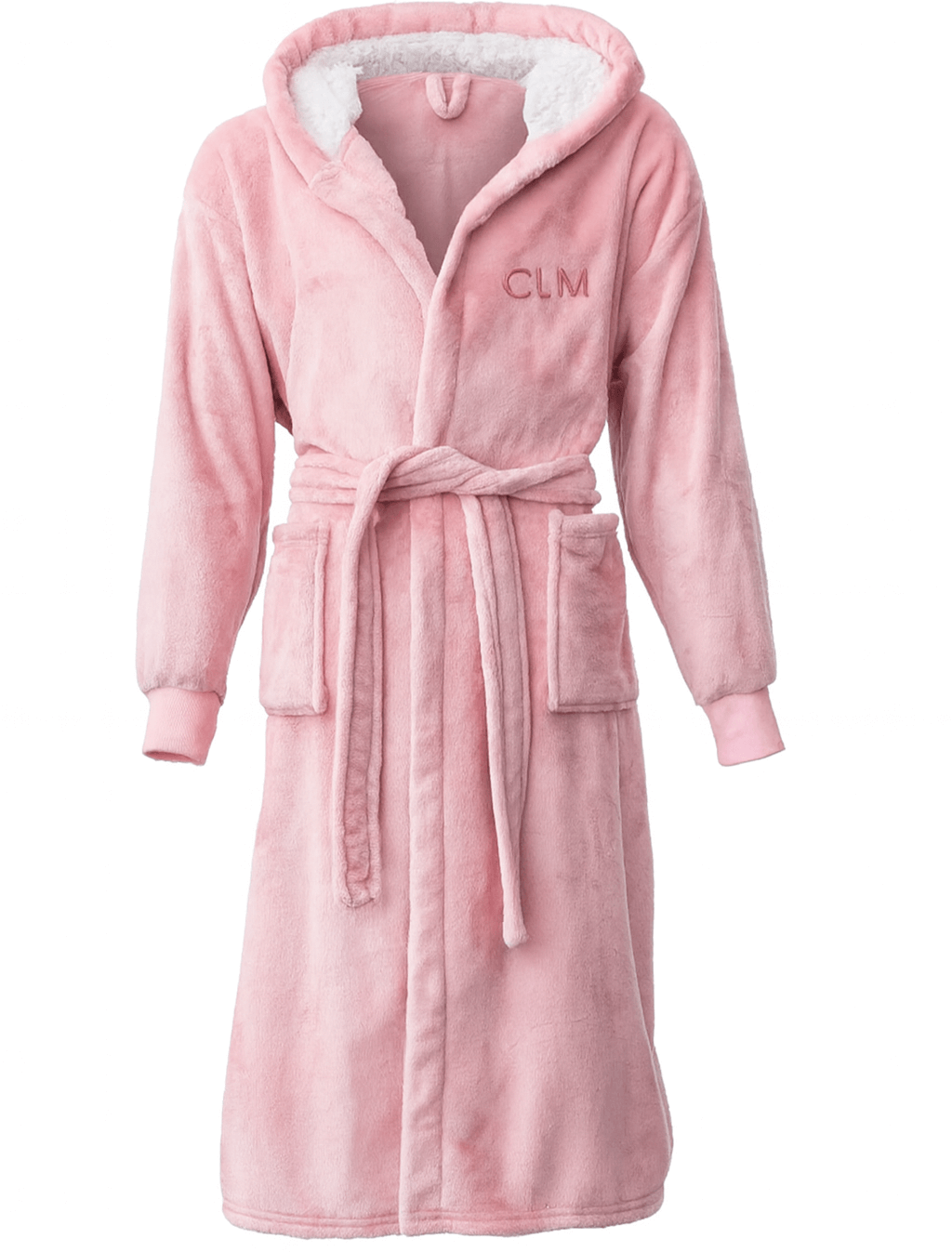 The Custom Fluffy Hooded Robe