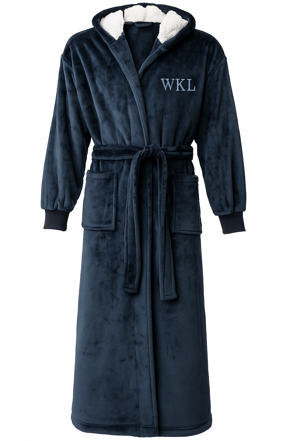 The Custom Fluffy Hooded Robe