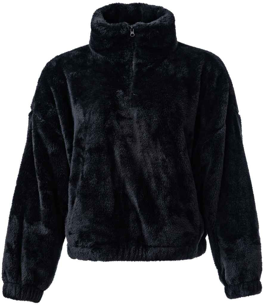 Custom Fluffy Ladies 1/4 Zip Fleece