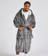 The Custom Fluffy Hooded Robe