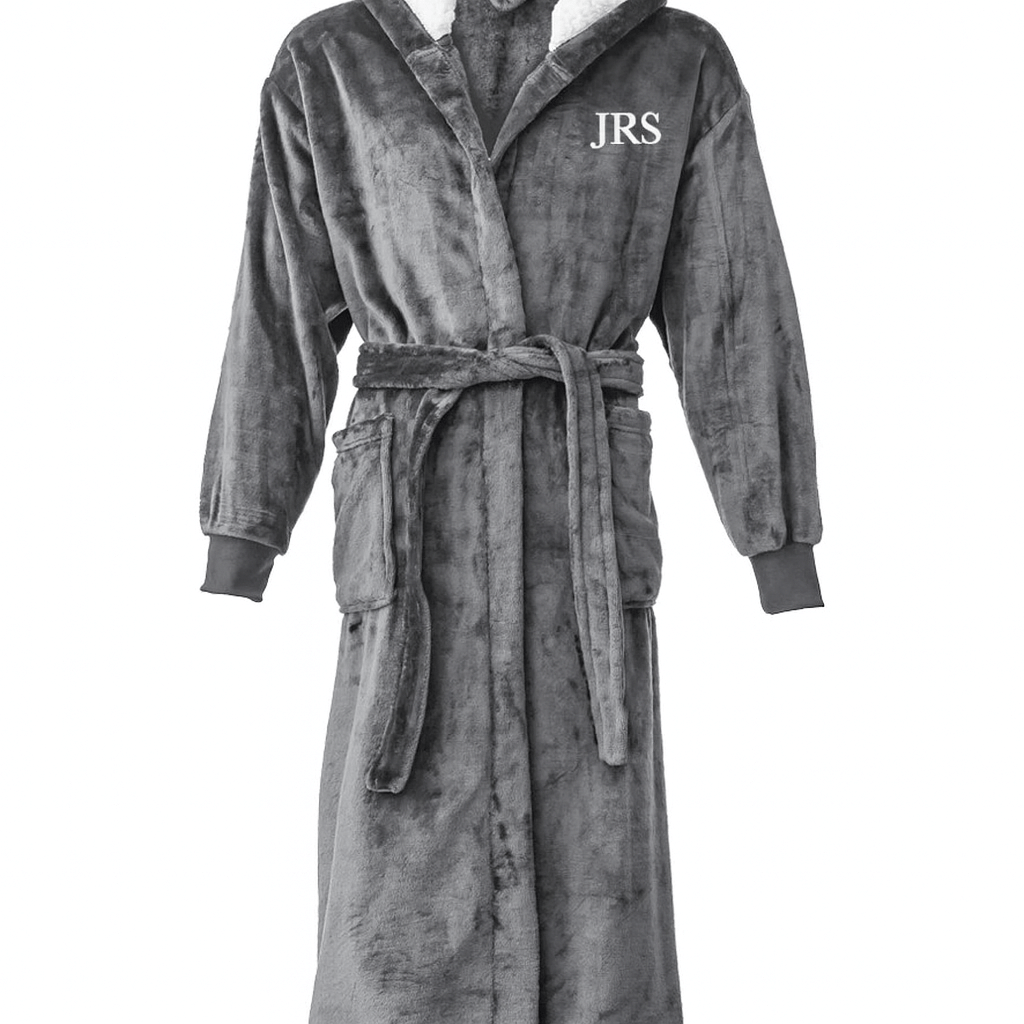 The Custom Fluffy Hooded Robe