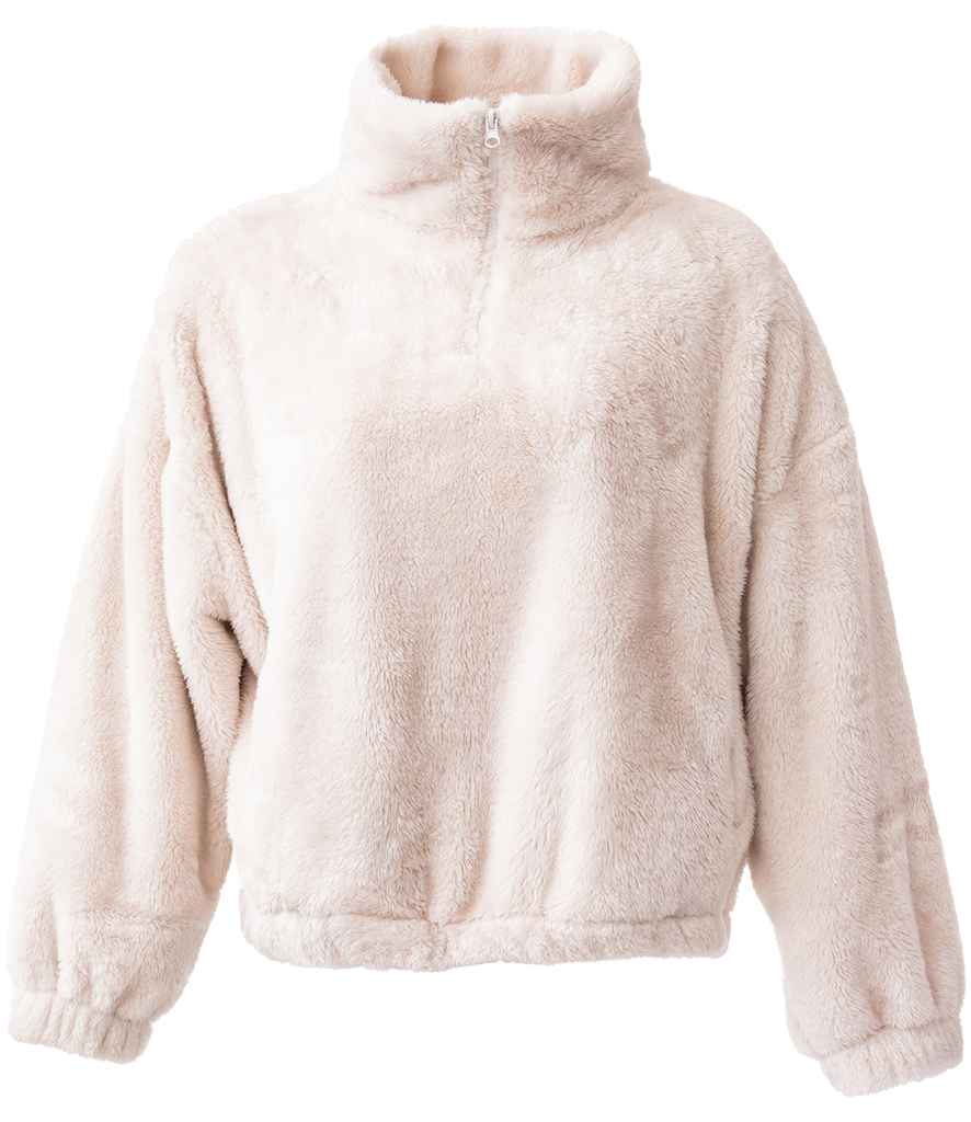 Custom Fluffy Ladies 1/4 Zip Fleece