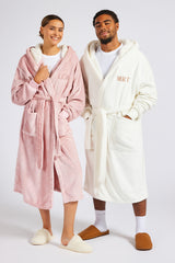 The Custom Fluffy Hooded Robe